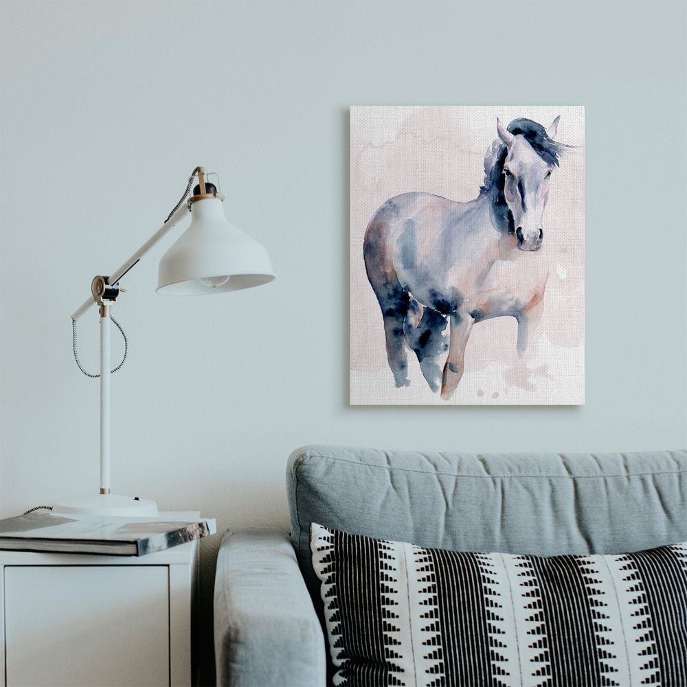 Stupell Industries Americana Horse Figure Southwestern Watercolor Designed by Jennifer Paxton Parker