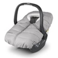 thumbnail image 1 of UPPAbaby CozyGanoosh for Aria and Mesa Infant Car Seat Carriers/Easily Attaches to Aria, Mesa, Mesa V2, Mesa Max/Ultra-Plush, Weather-Proof/Light Grey, 1 of 5