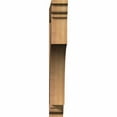 thumbnail image 2 of Ekena Millwork 3 1/2"W x 28"D x 28"H Westlake Traditional Smooth Bracket, Western Red Cedar, 2 of 13