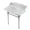 Carrara, variant on Kingston Brass LMS30MB1 Pemberton 30" Carrara Marble Console Sink with Brass Legs (8-Inch, 3-Hole), Carrara Marble White/Polished Chrome