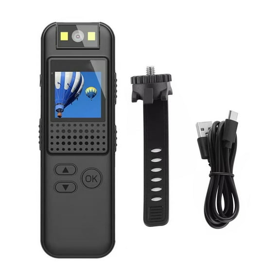 TAPDRA Mini 1080P Camera with Clip 180° Lens Magnetic Mount 4Hr Battery 256GB Support Motion Detect Security Car Bike Cam