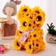 thumbnail image 4 of Muñeco de oso de girasol para decoración de jardín, enano de girasol de verano, decoración de Acción de Gracias, 4 of 6