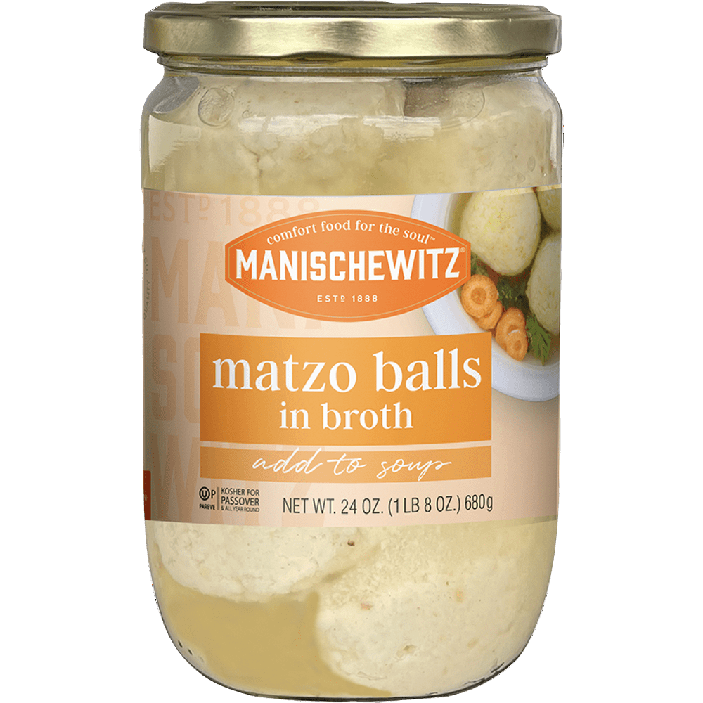Manischewitz Matzo Balls In Broth, 24 oz