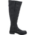 thumbnail image 2 of Franco Sarto Womens Keaton WC Wide Calf Croco Print Knee-High Boots, 2 of 3