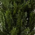 thumbnail image 5 of Nearly Natural 4' Cedar Tree Artificial Tree (Indoor/Outdoor), Green, 5 of 10