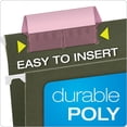 thumbnail image 4 of Pendaflex 42-PIN Hanging File Folder Tabs- 1/5 Tab- 2 in- Pink Tab/White Insert- 25/Pack, 4 of 5