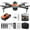 Orange, variant on Drones with Camera for Adults 4K, 70Min Long Flight Time, Gimbal & EIS 4K/30FPS Professional Drone, 3KM Long Range, GPS Auto Return, Easy App-Controlled, Integrated FAA Remote ID