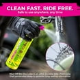 thumbnail image 4 of Muc-Off Bio Drivetrain Cleaner 500ml & Bio Dry Chain Lube 120ml Bundle with Microfiber Cloth | Biodegradable Drivetrain Cleaning & Lubrication Kit | Ideal for Dry, Dusty Conditions, 4 of 6