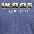 thumbnail image 3 of CafePress - Woof And Stuff_Dark Men's Deluxe T Shirt - Mens Tri-blend T-Shirt, 3 of 4