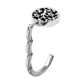 thumbnail image 2 of AuroraX Silver Towel Hooks for Hanging,Decorative Foldable Metal Rust Resistant Bag Hooks for Kitchen Bathroom Storage and Organization, 2 of 6
