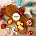 thumbnail image 6 of Holiday Time Acacia Wood Gingerbread Man Board, 14 x 9.84 x 0.78 in, Kitchen Serving Board, 6 of 6