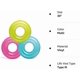 thumbnail image 5 of - Swimming Ring, Adult, Teen, Ple S (3 Pack), 5 of 5