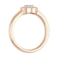 thumbnail image 2 of 1/4 Carat Cluster Diamond Ring in 14K Rose Gold (Ring Size 5.5), 2 of 5