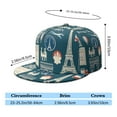 thumbnail image 5 of Tower Baseball Cap Flat Bill Hat for Streetwear Fashion, 5 of 7