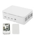thumbnail image 1 of Abs Case Enclosure Box Abs Case For  4 Heat Sink Abs Case Enclosure Box ABS Case 3Pcs Heat Sinks Enclosure Box Fit For  4 Black White TransparentWhite, 1 of 8