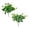 GreenA & B 1Pack, variant on GleamNest Artificial Pothos Leaves in Bronze