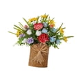 thumbnail image 4 of Corona de canasta de colgilla de puerta, corona de primavera, suministros de fiesta, adorno decorativo colgante, decoración del hogar para, 4 of 9