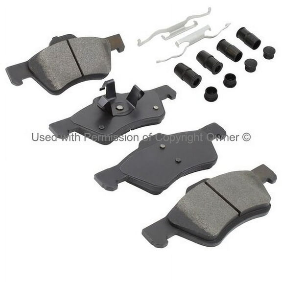 Mpa Electrical 1001-1047CC Quality Built Premium Ceramic Brake Pads W/