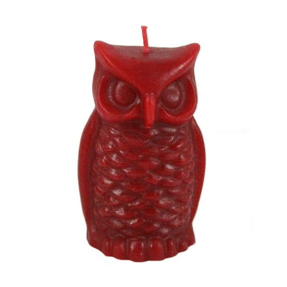 Colorful Owl Candle