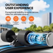 EBOSSOM Electric Skateboard with 350W Motor, 27 Eboard with Remote Control, 4 Modes Max 10Mph, 8 Layers Deck,Gifts for Beginners and Teens,ES6 SE