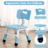 thumbnail image 4 of Bingirl Kids Table and Chairs Set Height Adjustable Desk with 4 Seats Arts & Crafts Table Graffiti Desktop Non-Slip Legs Max 300lbs Children Multi-Activity Table, 4 of 7