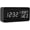 Black, variant on Pokanic Wood Digital Alarm Clock with LED Display, Date, Temperature, Nightlight for Bedroom, Office, Home