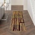 thumbnail image 7 of Nourison Grafix Modern Brick Multicolor 2'3" x 7'6" Area Rug (2x8), 7 of 7