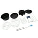 thumbnail image 3 of Para El Juego De Sartenes Para Freidoras De Aire Amplio Hogar Compatible Para El Juego De Sartenes Para Freidoras De Aire Caja Fuerte Resistente Al Calor De Acero Inoxidable Para ANGGREK  Electrodomésticos, 3 of 8
