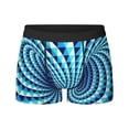 thumbnail image 2 of Calzoncillos tipo bóxer para hombre, ropa interior masculina, transpirable, con diseño hipnótico de vértigo, 2 of 5