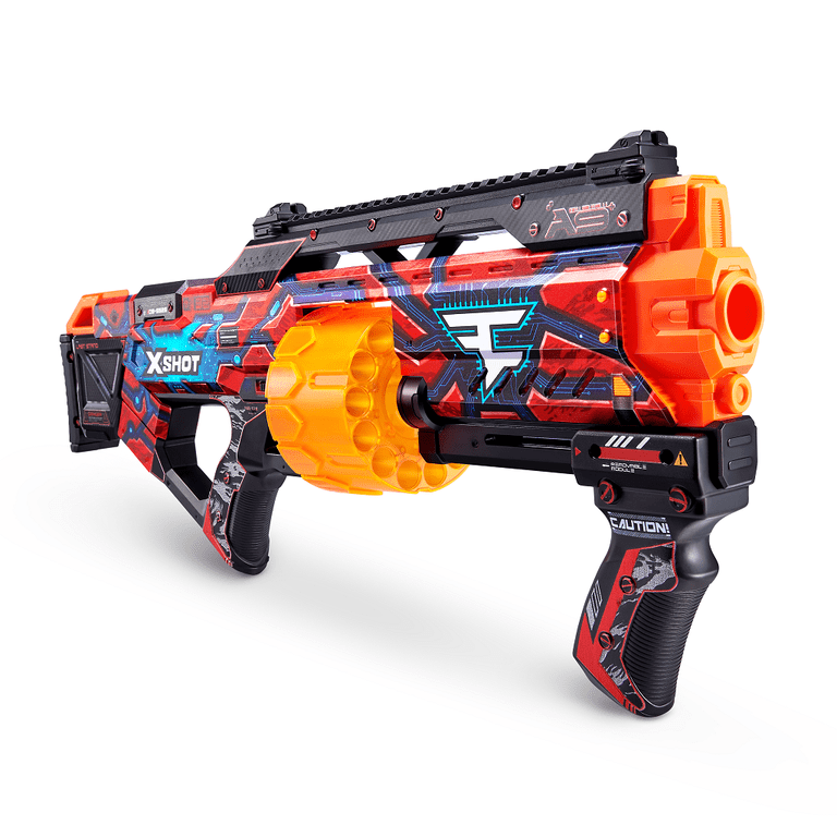 XSHOT Skins Last Stand Dart Blaster - FaZe Clan (16 Darts) by ZURU
