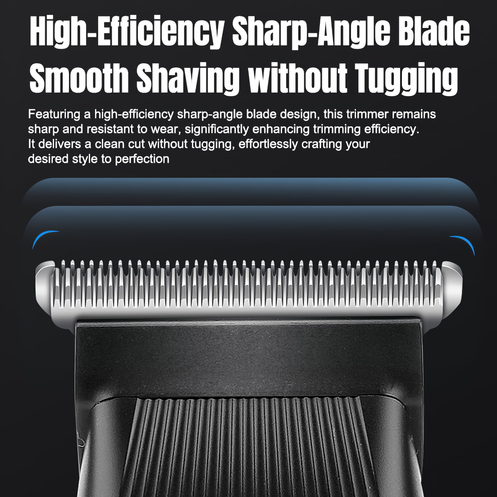 Beard Trimmer, 3 in 1 Hair Clippers and Mens Grooming Kit, Face, Nose, Ear Hair Trimmer - Black