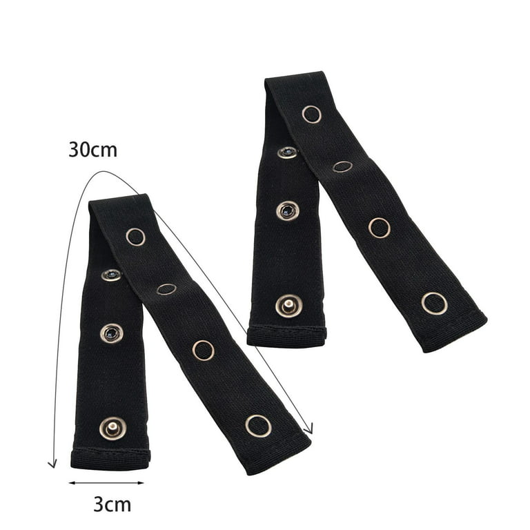 3Pcs Waistband Extenders Adjustable Elastic Snap Button Easy to Use Pants  Extenders for Jean Waist Pregnancy