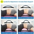 thumbnail image 3 of Back Stretcher for Lower & Upper Back Pain Relief - 4-Level Lumbar Support Massager, Spine Decompression for Scoliosis & Sciatica, 3 of 8