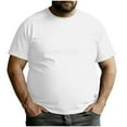thumbnail image 6 of Lmnyox Big and Tall T Shirt Men's Short Sleeve Crew Neck Basic Tee Shirt Lightweight Summer Casual Plain Tops, 6 of 7