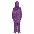 thumbnail image 3 of Vzayyk 4T-14Y Size Aviliable Cozy One-Piece Footless Sleeper Pajama Zebra Print, 3 of 8
