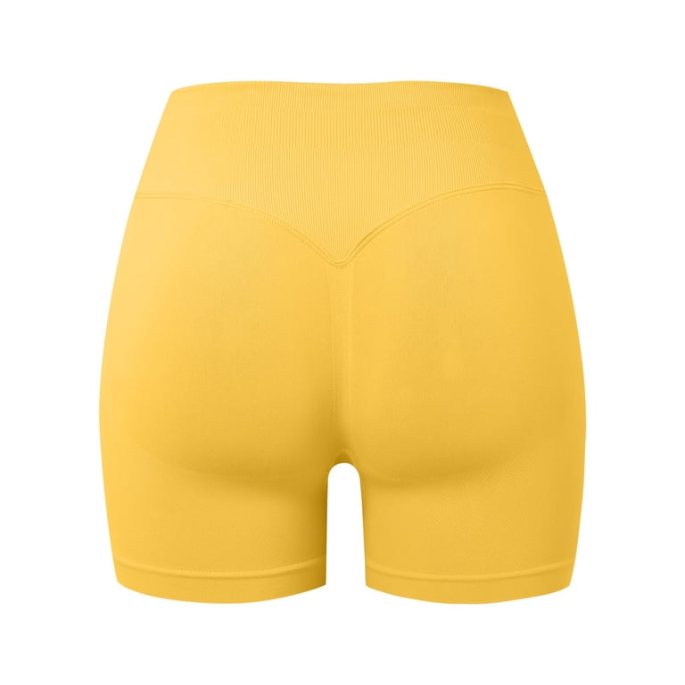 Biker Shorts Women With Pockets High Waisted Workout Spandex Tummy