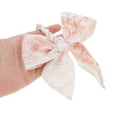 thumbnail image 4 of Unique Bargains 1 Pc Trendy Bow Scarf Letter L Handbag Charm Decorative Keychain Orange, 4 of 5