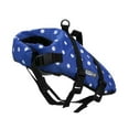 thumbnail image 3 of Seachoice Dog Life Vest, Adjustable Life Jacket For Dogs, w/ Grab Handle, Blue Polka Dot, Size Small, 15-20 Lbs., 3 of 5