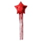 thumbnail image 2 of Borla de lámina de oropel brillante metálico rojo, 2 of 9