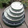 thumbnail image 3 of Tswift Plant Saucer | Gardening Flower Pot Tray Draining Anti Rotten Roots Breathable Round Plastic Flower Tray Base | A Flower Pot Tray, 3 of 3