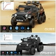 thumbnail image 3 of TROPOW Kids Cars Electric Ride On,4WD Switchable Electric Car for Kids Ages 3+, Kids Electric Vehicles Battery Powered Toy Car,Christmas Gifts for Kids,Black, 3 of 8
