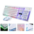 thumbnail image 3 of Milisten 1 Set Wired USB Game Suspension Keyboard Mouse Set Mechanical Mouse Keyboard Kit, 3 of 6