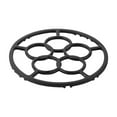 thumbnail image 2 of CHENjy Cast Iron Wok Ring for Gas Stove - Universal Reducer Trivet with Anti-Slip Design, Fits 4-5 Burner Cooktops, Coffee Maker & Small Pot Stabilizer, 2 of 7