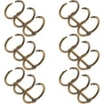 thumbnail image 3 of EeaseCA 6pcs Loose Leaf Binders Scrapbook Book Clips Three-hole Segmented Binders for Office, 3 of 8