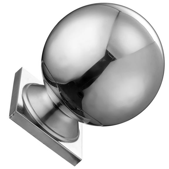 Raindrops 1Set Stainless Steel Ball Gazing Globe Reflective Smooth Garden Metal Ball 17.00X14.50X10.50In