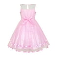 thumbnail image 2 of Girls Dress Unicorn Holiday Pink Tulle Princess Party 4 Years, 2 of 7