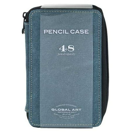 Global Art 48 Pencil Case Steel Blue