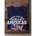 thumbnail image 3 of All American Dad T-Shirt Men -Image by Shutterstock, Male Large, 3 of 4
