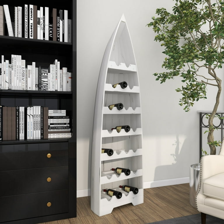 Boat shaped wine rack hot sale