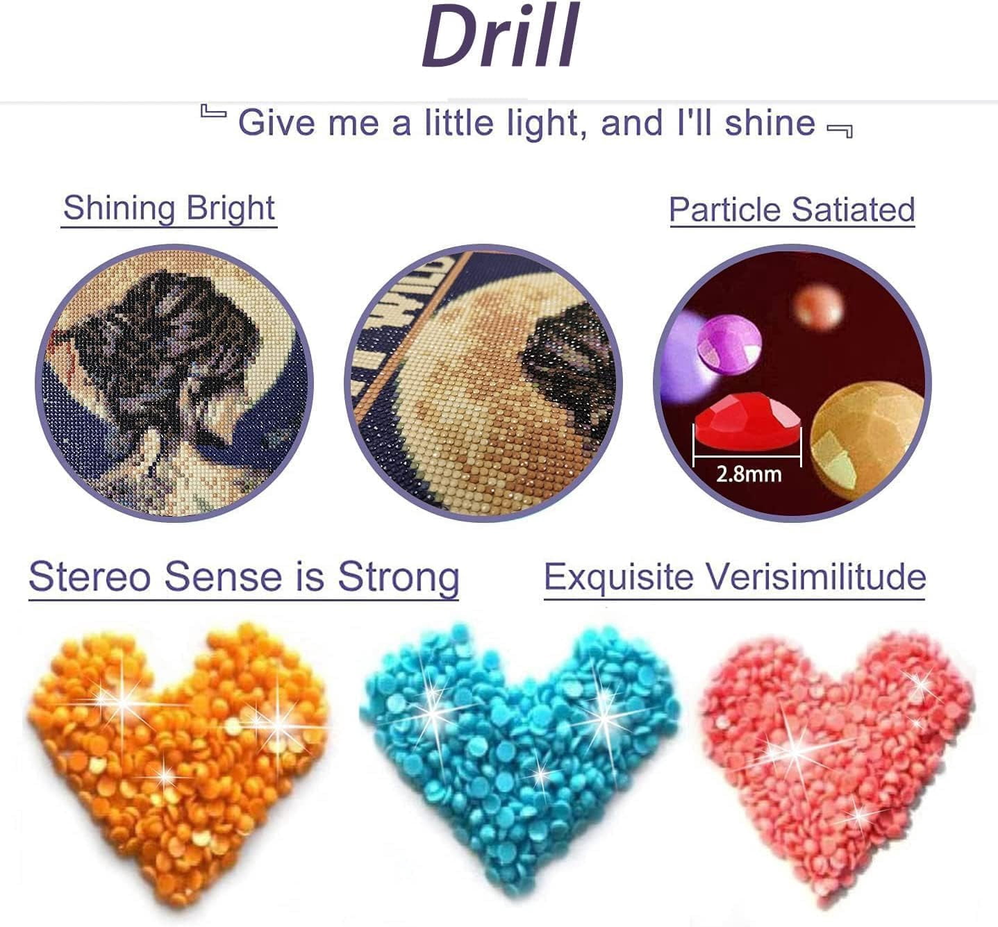 Diamond Painting Kits for Adults - 4 Pack Dragonflies, Butterfly, Bees, Bird DIY 5D Diamond Art Kits Full Drill Diamond Dots Paintings with Diamonds Gem Art and Crafts Home Decor